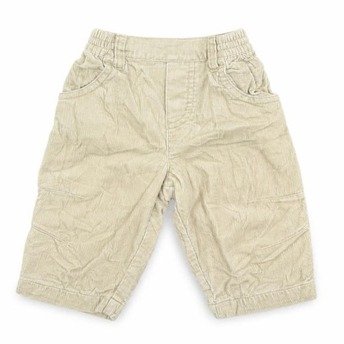 Marks and Spencer Baby Beige  Cotton Capri Trousers Size 3-6 Months