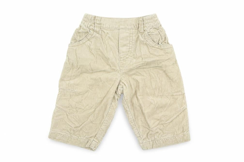 Marks and Spencer Baby Beige  Cotton Capri Trousers Size 3-6 Months
