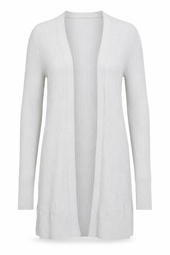 Oasis Womens Grey V-Neck  Viscose Cardigan Jumper Size XS