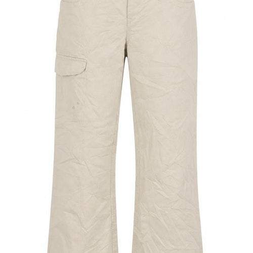 REI Girls Brown  Cotton Cargo Trousers Size M  Regular Zip