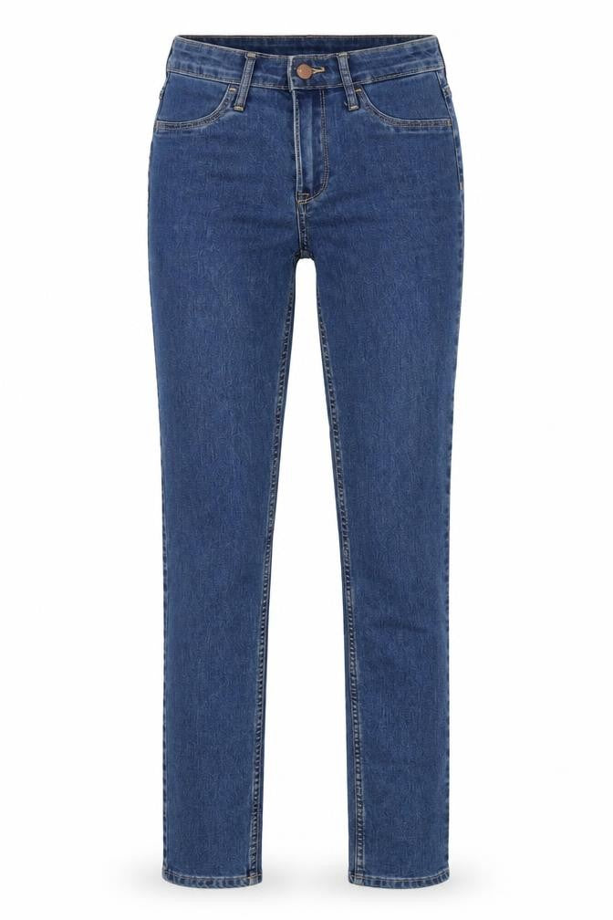 &Denim Womens Blue  Cotton Skinny Jeans Size 26 L28 in Regular Button