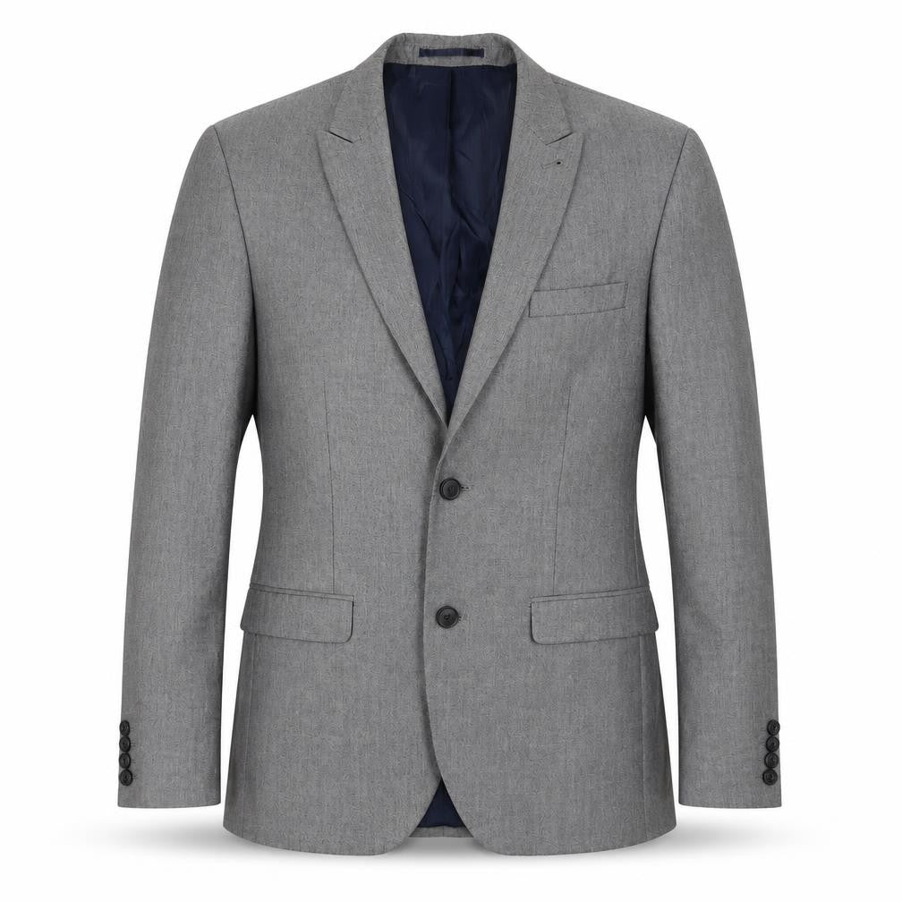 Next Mens Grey  Polyester Jacket Suit Jacket Size 38
