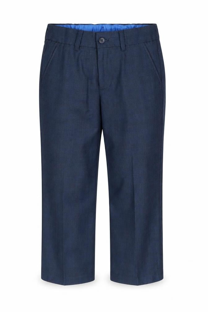 Next Boys Blue  Polyester Capri Trousers Size 8 Years  Regular Button