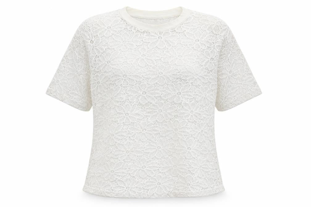 ASOS Womens White Crew Neck  Polyester Pullover Jumper Size 12