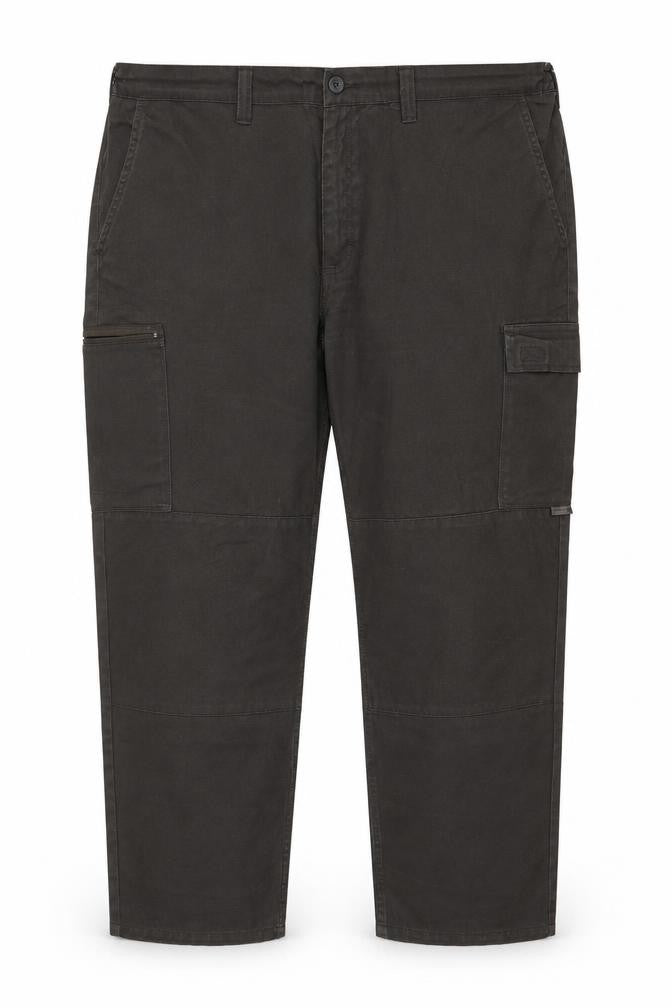 DECATHLON Womens Green  Cotton Cargo Trousers Size 4XL L27 in Regular