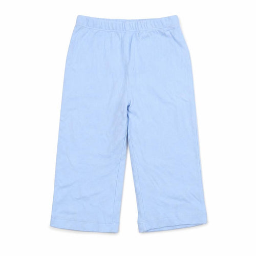 Carters Baby Blue  Cotton Jogger Trousers Size 12 Months