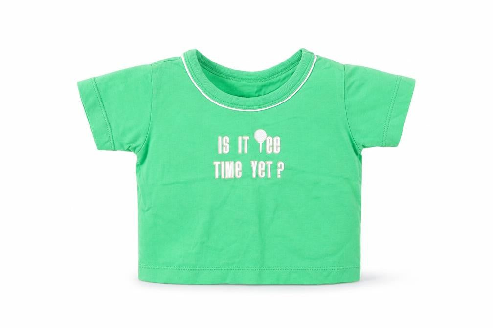 Mothercare Baby Green  Cotton Pullover T-Shirt Size 0-3 Months Crew Neck Pullover