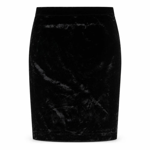 Urban renewal Womens Black  Polyacrylate Fibre A-Line Skirt Size 32 in