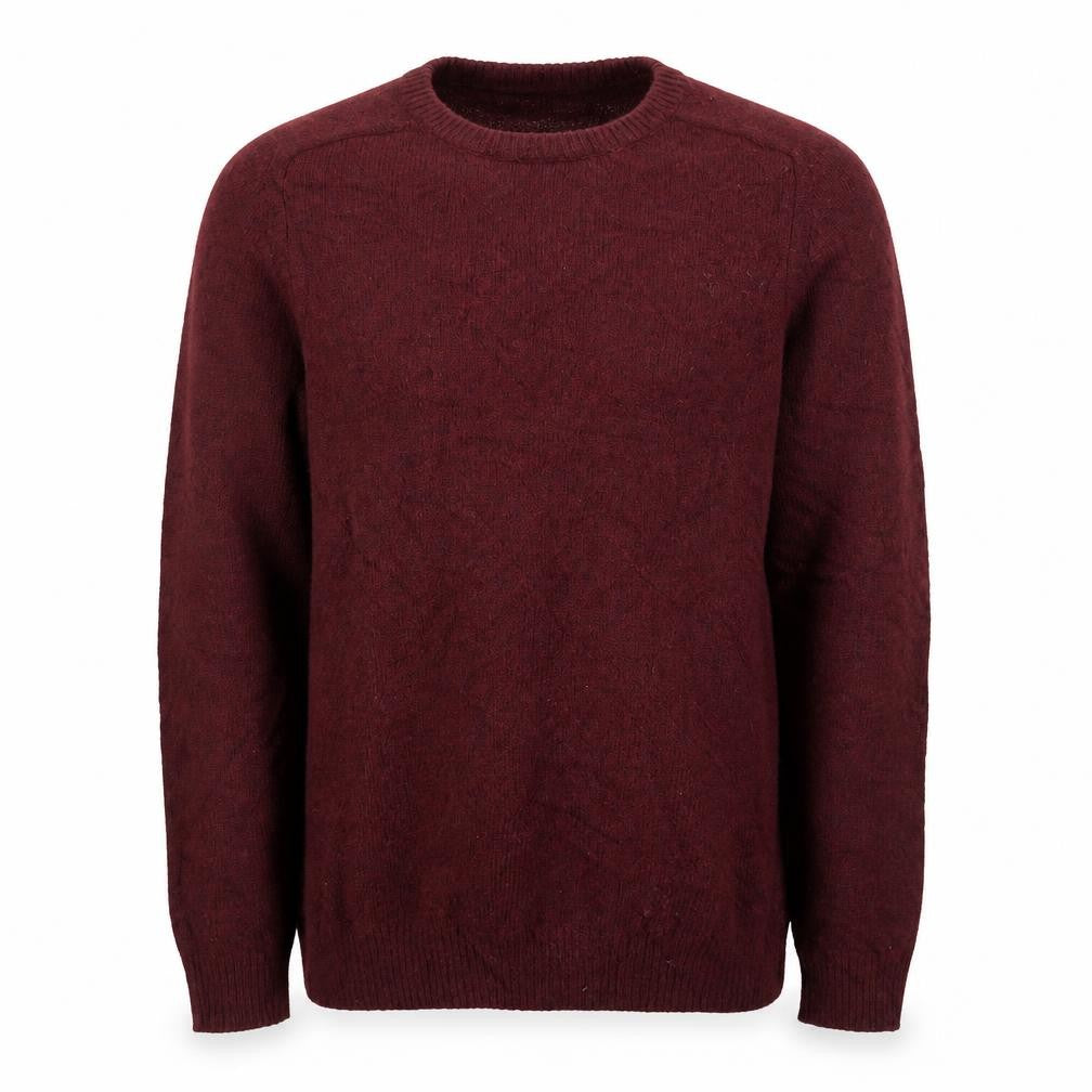 Country Road Mens Purple Crew Neck  Cotton Pullover Jumper Size M