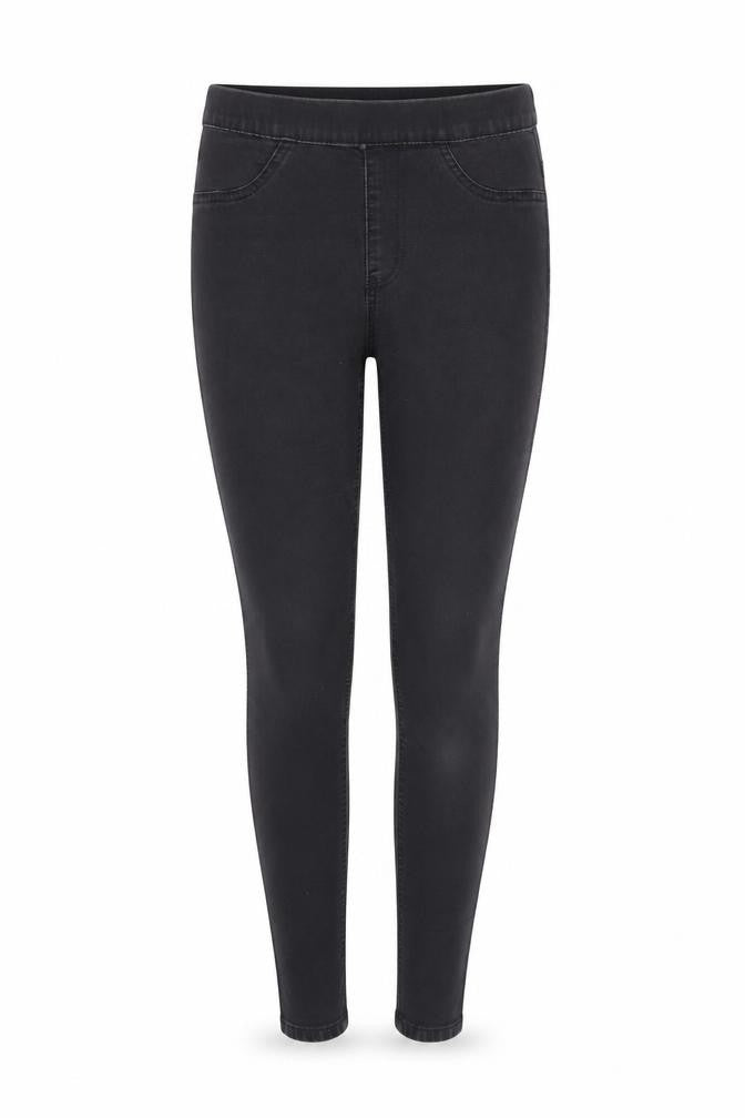 Marks and Spencer Womens Black  Cotton Jegging Jeans Size 8 L26 in Regular