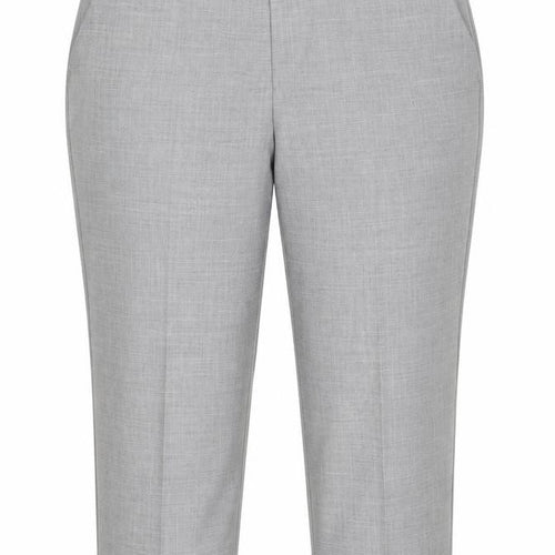Marks and Spencer Womens Grey  Polyester Dress Pants Trousers Size 16 L28 in Regular Button
