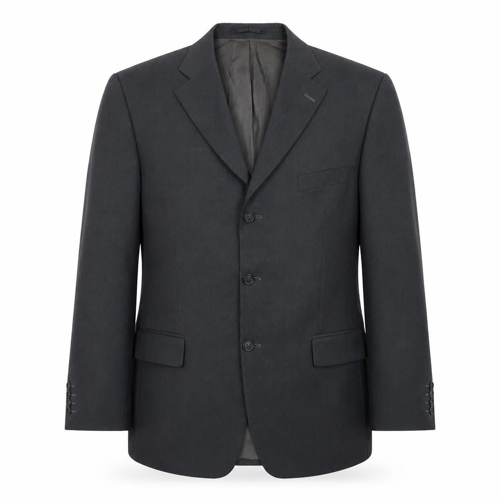Eddy Taylor Mens Grey  Polyester Jacket Suit Jacket Size 42