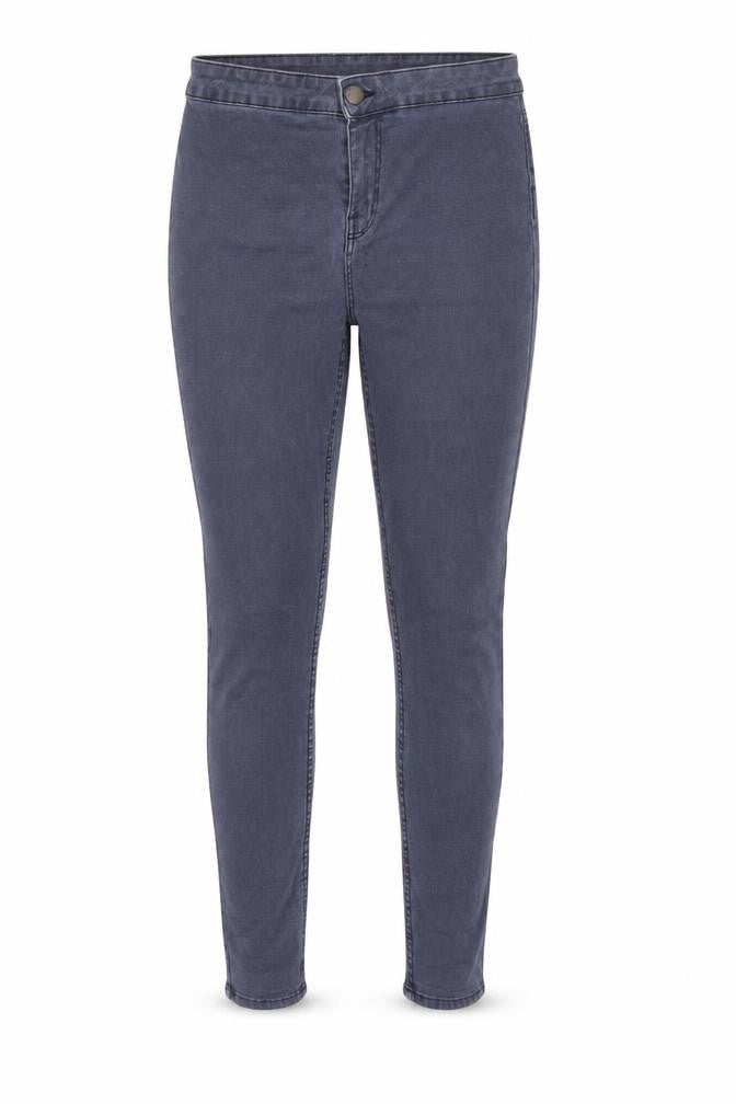 New Look Womens Blue  Polyester Skinny Jeans Size 10 L28 in Regular