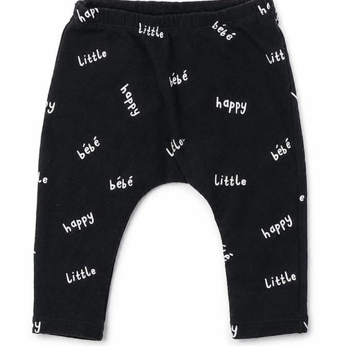 NEXT Baby Grey Geometric Cotton Jogger Leggings Size 3-6 Months