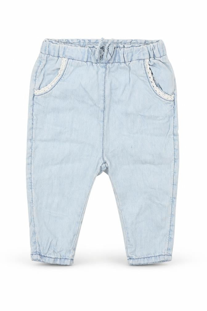 NEXT Baby Blue  100% Cotton Jogger Jeans Size 3-6 Months