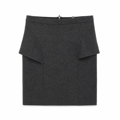 Limited Collection Womens Grey  Viscose Straight & Pencil Skirt Size 8   Zip
