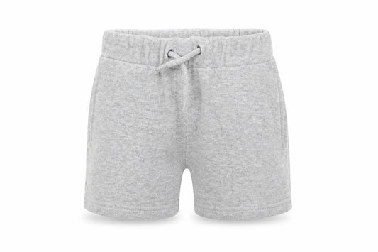 Front view of Next Baby Grey Cotton Cropped Trousers, size 12-18, Months Drawstring