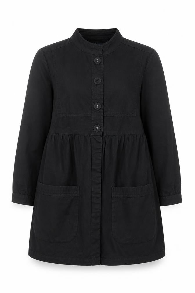 French Connection Womens Black   Jacket  Size S  Button