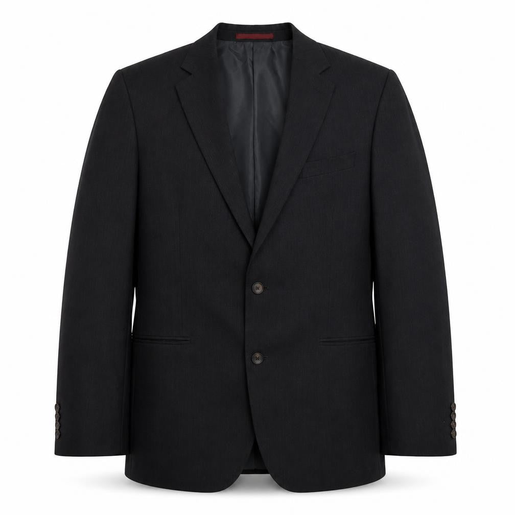 Front view of Marks & Spencer men’s grey wool jacket suit jacket, size 42