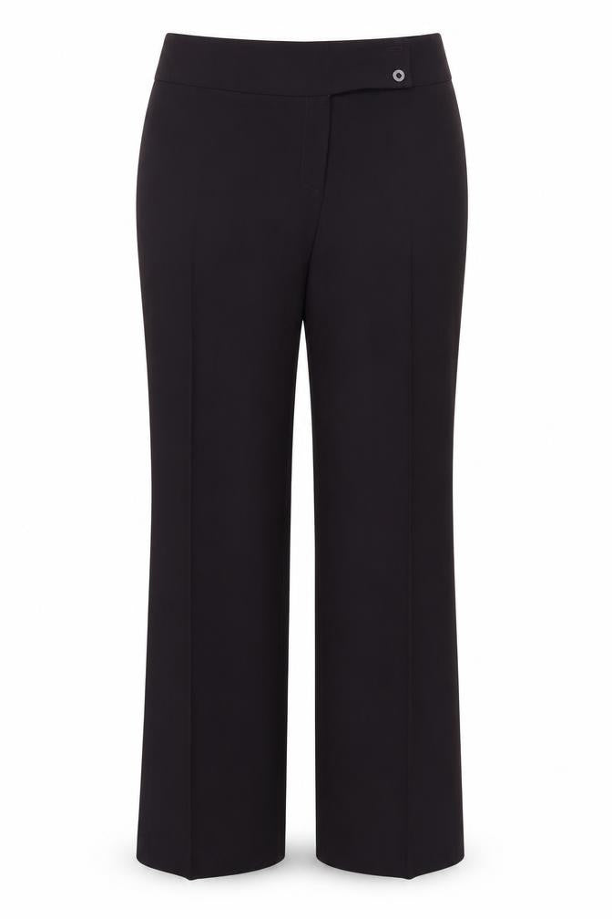 Preworn Womens Purple  Polyester Trousers  Size 14 L31 in Regular Zip
