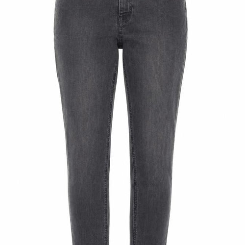 Dorothy Perkins Womens Grey  Cotton Skinny Jeans Size 8 L28 in Slim Zip