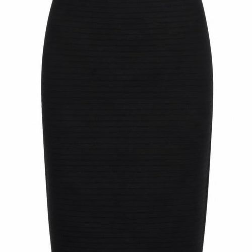 ara Womens Black  Cotton Straight & Pencil Skirt Size 14