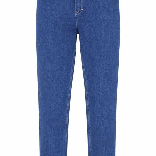 Preworn Womens Blue  Cotton Skinny Jeans Size 30 in L26 in Regular Zip