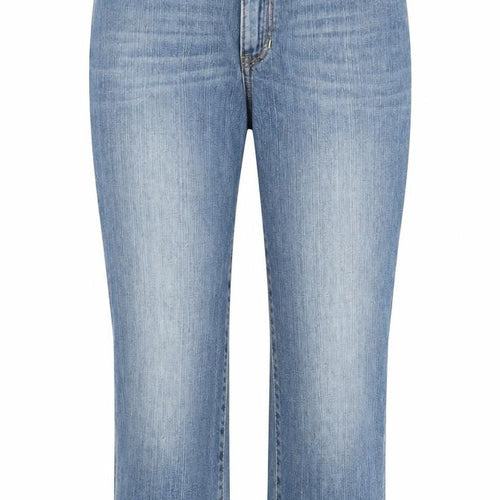 Gap Womens Blue  Cotton Straight Jeans Size 6 L20.5 in Regular Zip