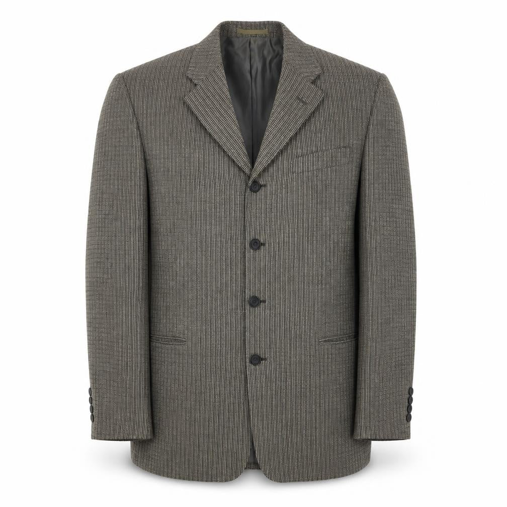 Remus Uomo Mens Multicoloured Geometric Polyester Jacket Suit Jacket