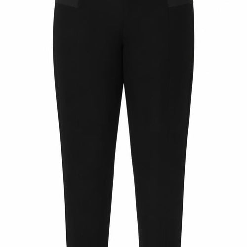 Preworn Womens Black  Polyester Trousers  Size 30 in L28 in Regular