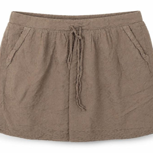 friday's project Womens Brown Geometric Cotton Swing Skirt Size S   Tie