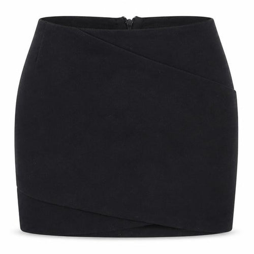 River Island Womens Black  Polyester Straight & Pencil Skirt Size 6