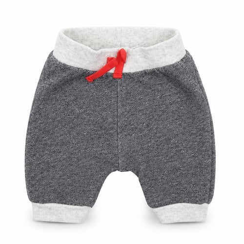 Blue Zoo Boys Grey  Cotton Jogger Trousers Size 0-3 Months  Pullover