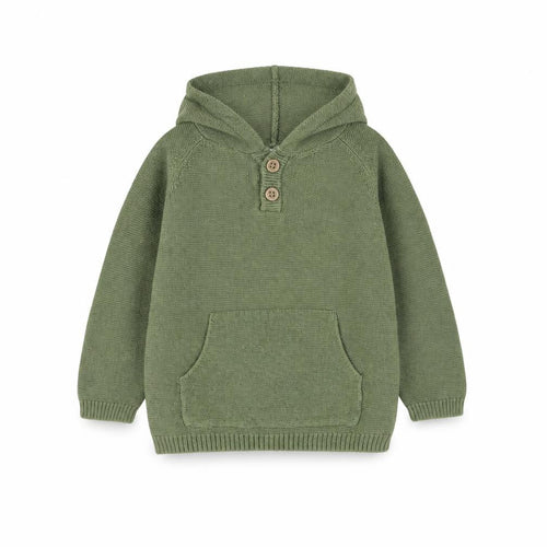 F&F Boys Green  Cotton Pullover Jumper Size 6-9 Months  Pullover