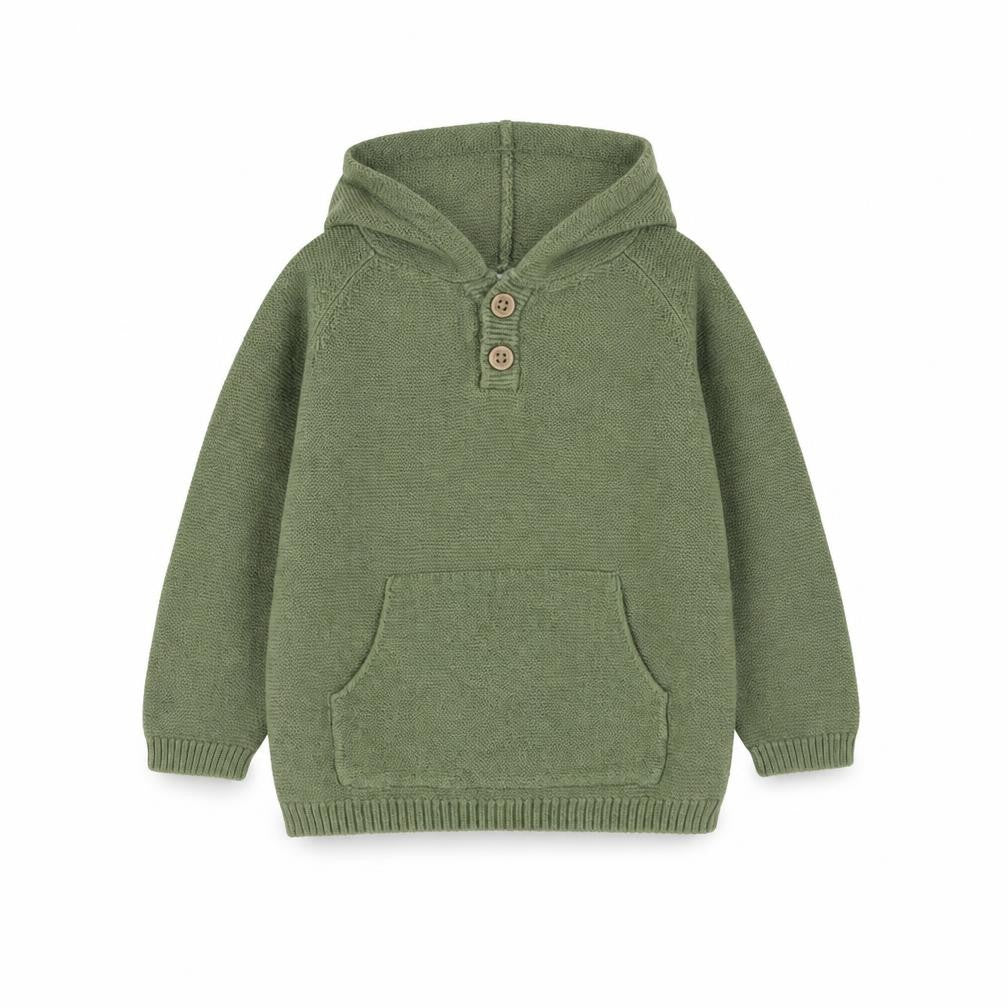 F&F Boys Green  Cotton Pullover Jumper Size 6-9 Months  Pullover
