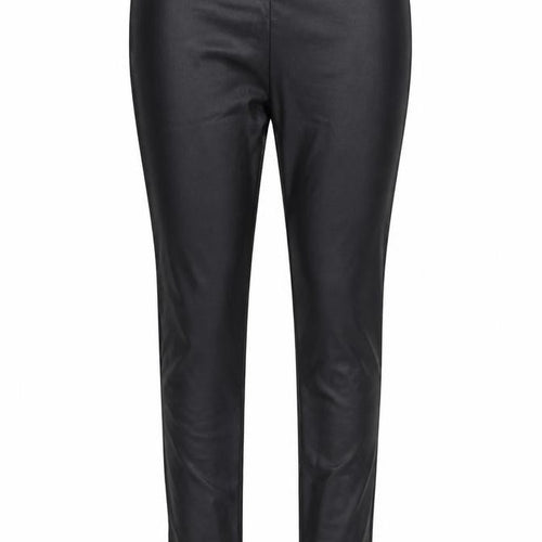 Vera & Lucy Womens Black  Polyester Jegging Trousers Size L L21 in Regular