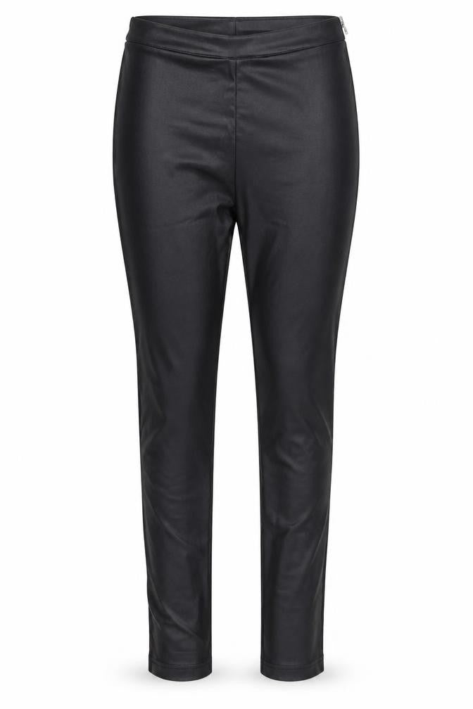 Vera & Lucy Womens Black  Polyester Jegging Trousers Size L L21 in Regular