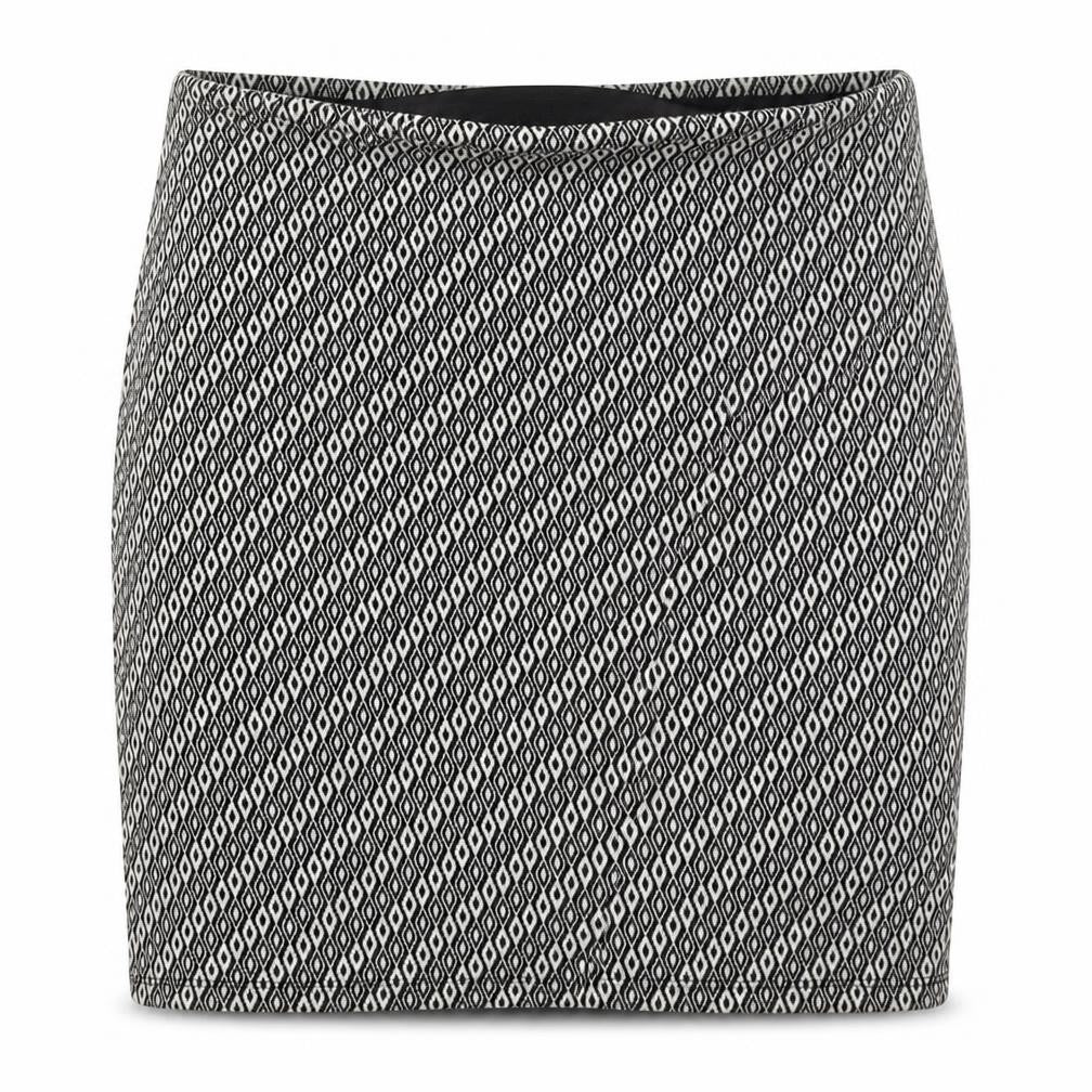 Atmosphere Womens Grey Geometric Polyester Mini Skirt Size 8