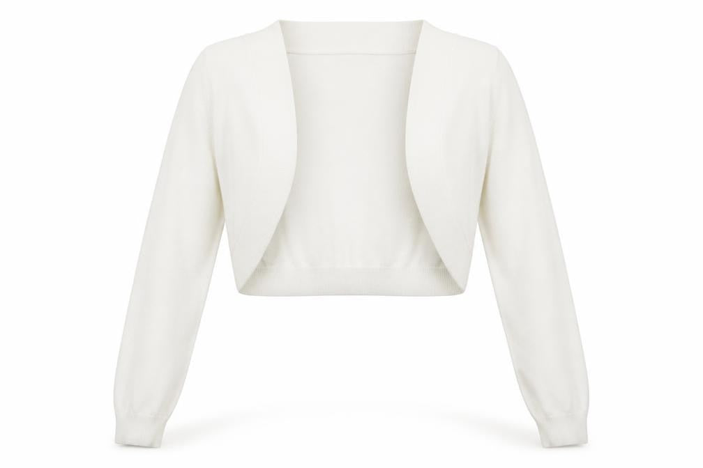 Monsoon Womens White Collared  Viscose Cape Jumper Size M