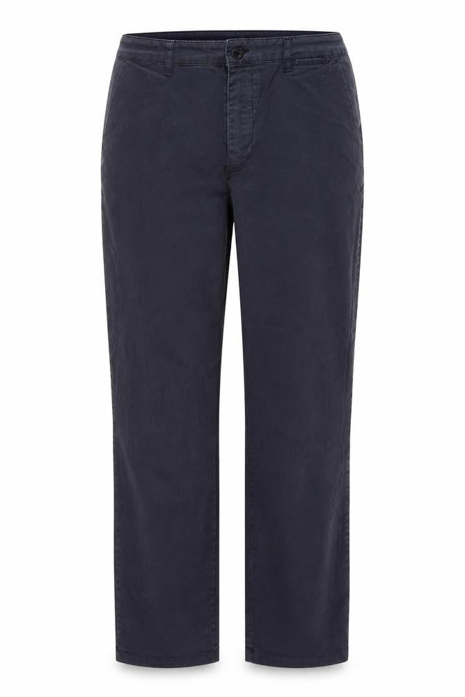 ASOS Womens Grey  Cotton Trousers  Size 12 L25 in Regular Button