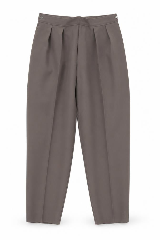 Preworn Womens Brown  Polyester Trousers  Size 20 in L30 in Regular