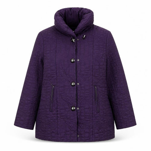 First Avenue Womens Purple   Anorak Coat Size 16   - Mark on back