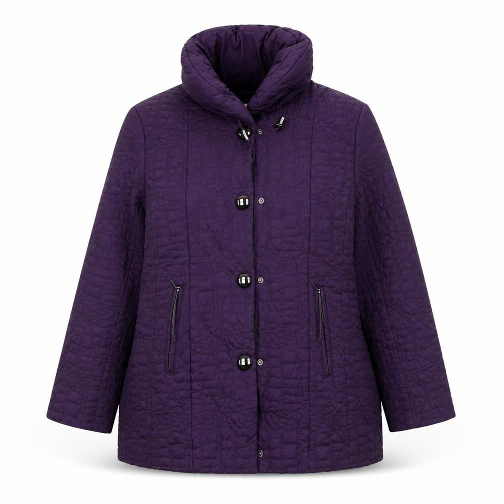 First Avenue Womens Purple   Anorak Coat Size 16   - Mark on back