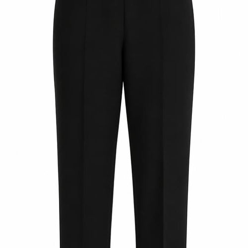 EWM Womens Black  Polyester Dress Pants Trousers Size 12 L28 in Regular