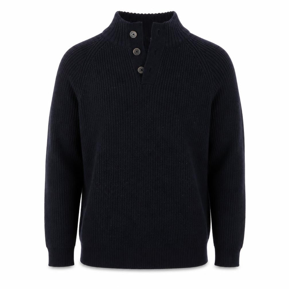 H & Lewis Mens Blue V-Neck  Acrylic Pullover Jumper Size 2XL