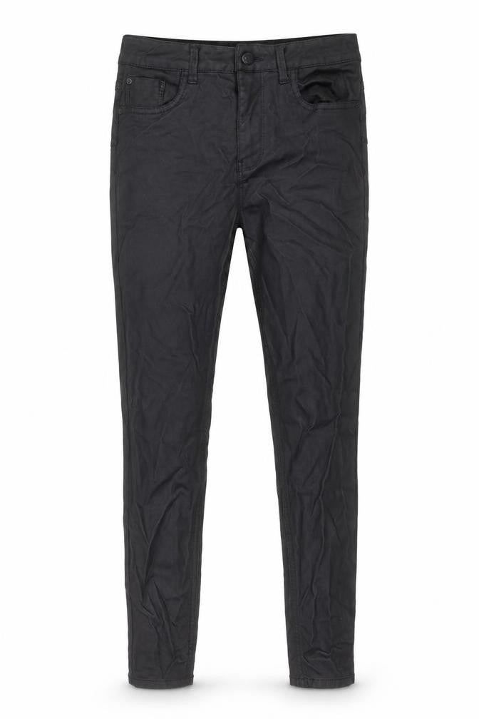 New Look Womens Black  Nylon Skinny Jeans Size 10 L26 in Regular Button