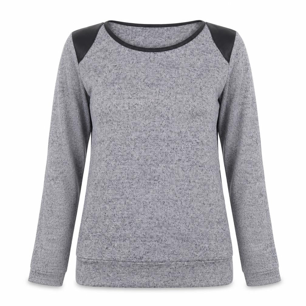 Izabel Womens Grey Round Neck  Viscose Pullover Jumper Size 10
