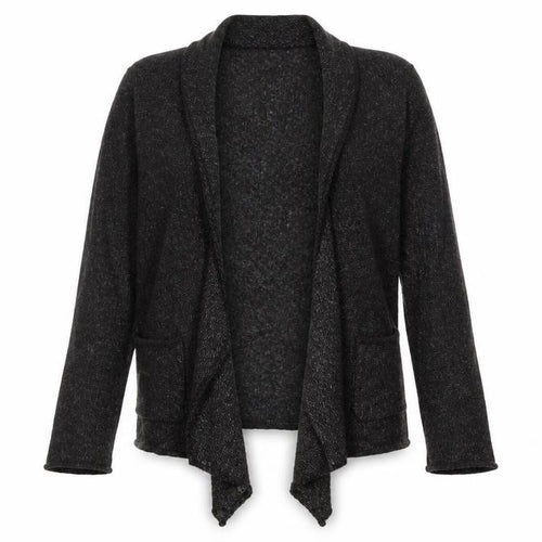 IZ Womens Green V-Neck  Acrylic Cardigan Jumper Size S