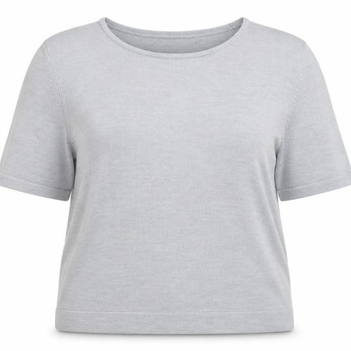Marks and Spencer Womens Grey Boat Neck  Acrylic Pullover Jumper Size 20
