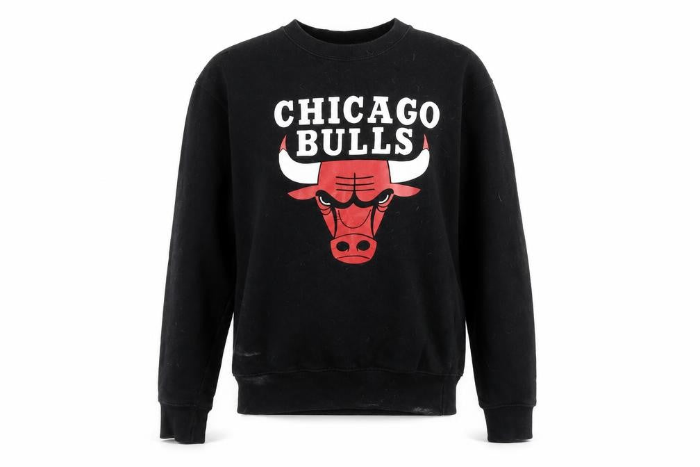 Fanoma Womens Black  Polyester Pullover Sweatshirt Size S  Pullover - Chicago bulls